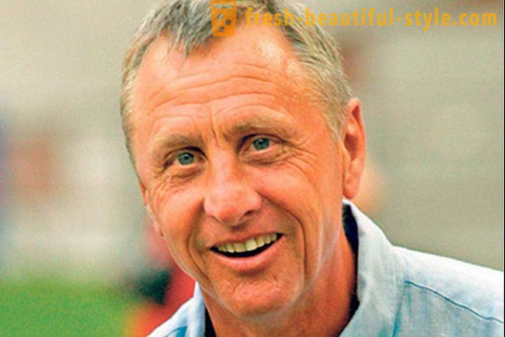Jalkapalloilija Johan Cruyff: elämäkerta, valokuva ja ura