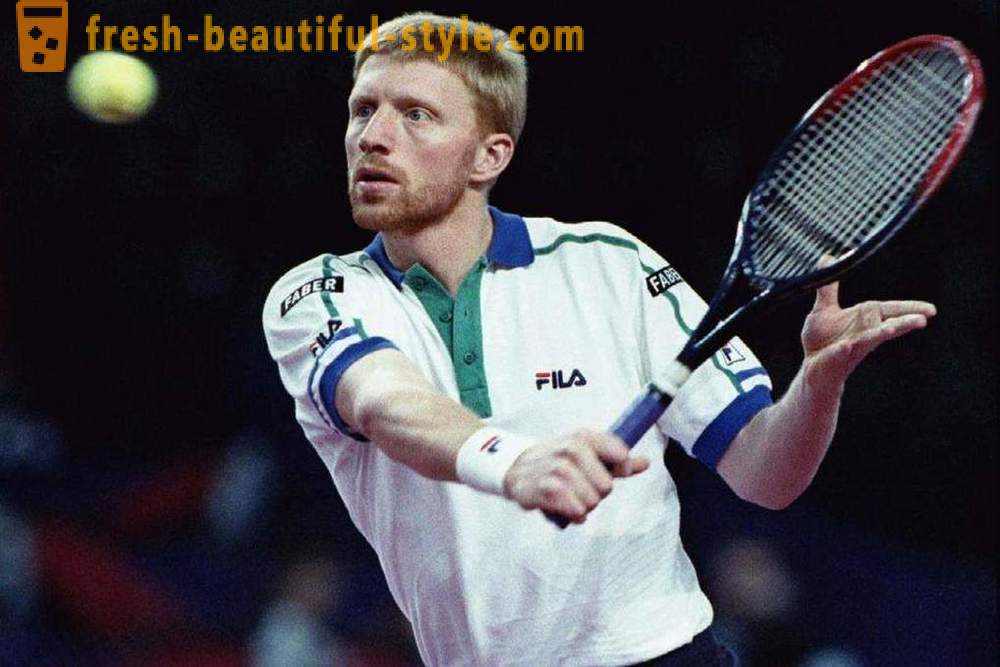 Tennispelaaja Boris Becker: elämäkerta, henkilökohtaisen elämän ja perhekuvia