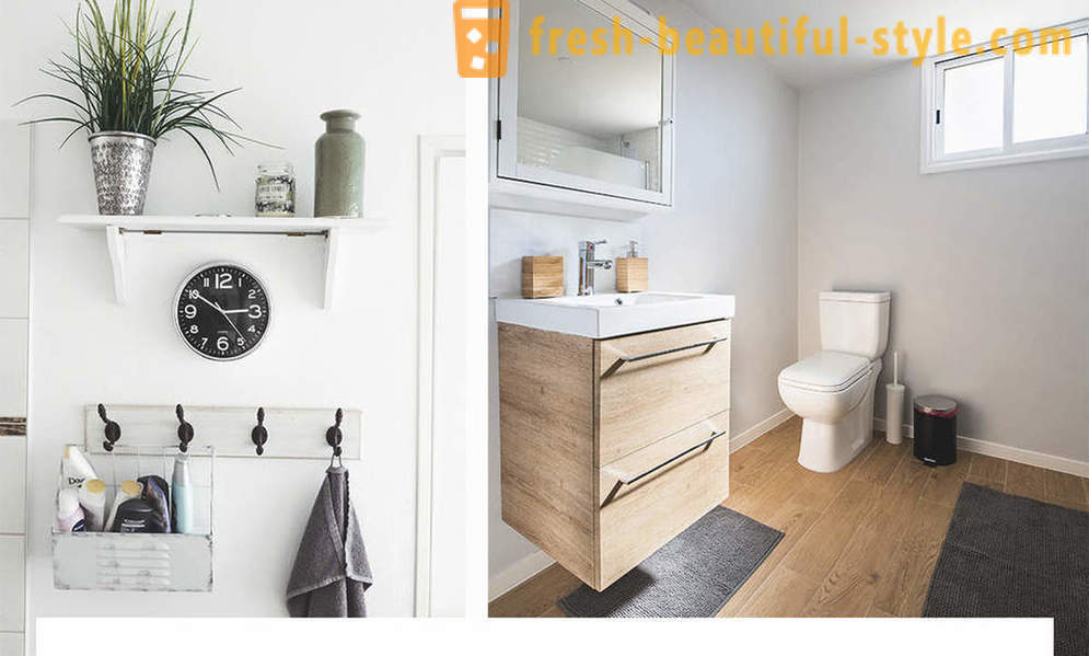 5 ideoita koristeluun kylpyhuoneen