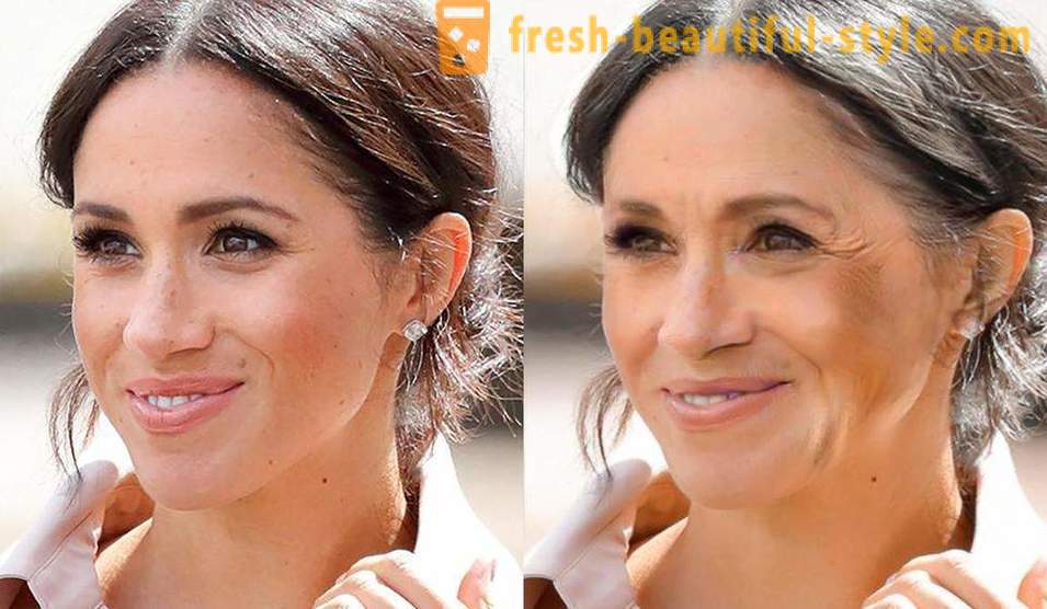 Lääkärit ovat osoittaneet kuin ne näkyisivät Meghan Markle ja Kate Middleton vanhuudessa