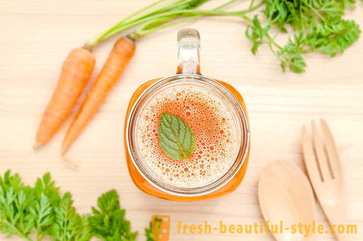 7 syytä lisätä ruokavaliossa maukasta ja terveellistä porkkanamehu