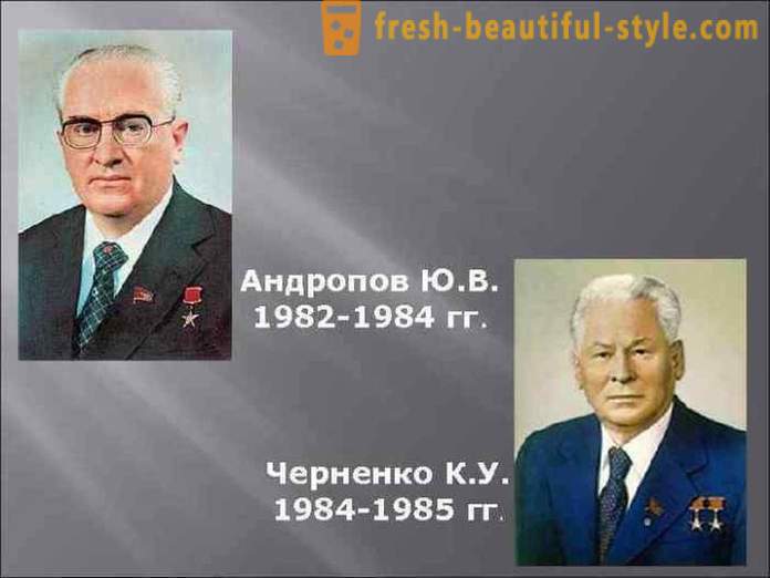 Harvinaiset sairaudet, joka kärsi Neuvostoliiton johtajat