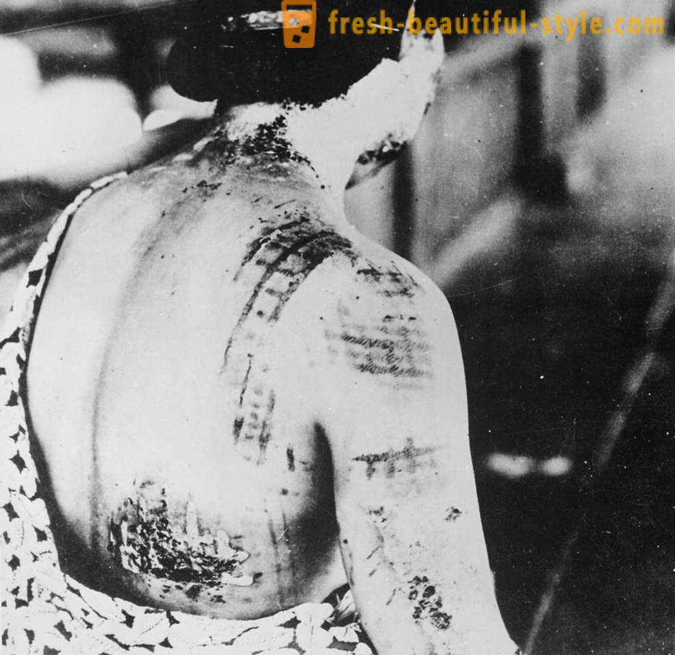 Pelottava historiallista kuvaa Hiroshiman