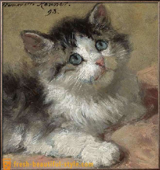Top 6 kallein maalauksia kissojen