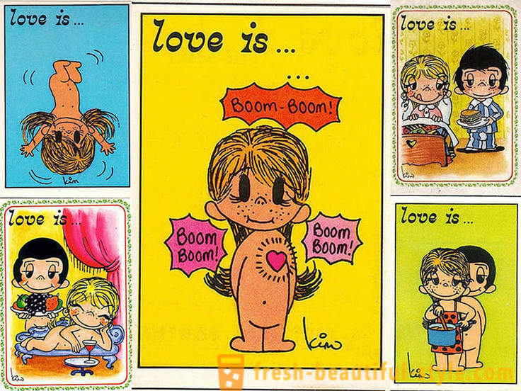 Traaginen rakkaustarina laatijoiden kuuluisan sarjakuvan Love Is ...