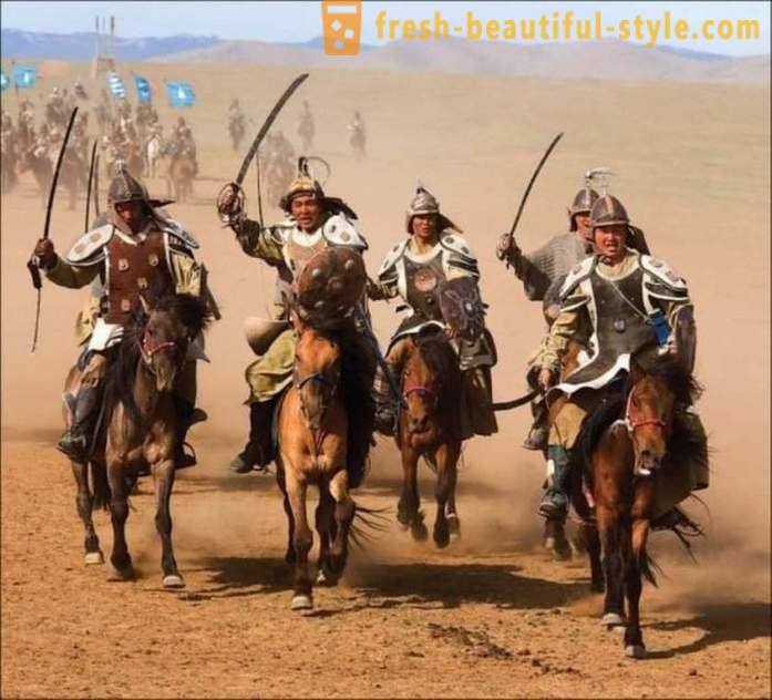 Nykyaikaiset mongolit elää