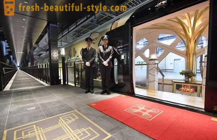 Shiki-Shima - ainutlaatuinen japanilainen ylellisyyttä juna