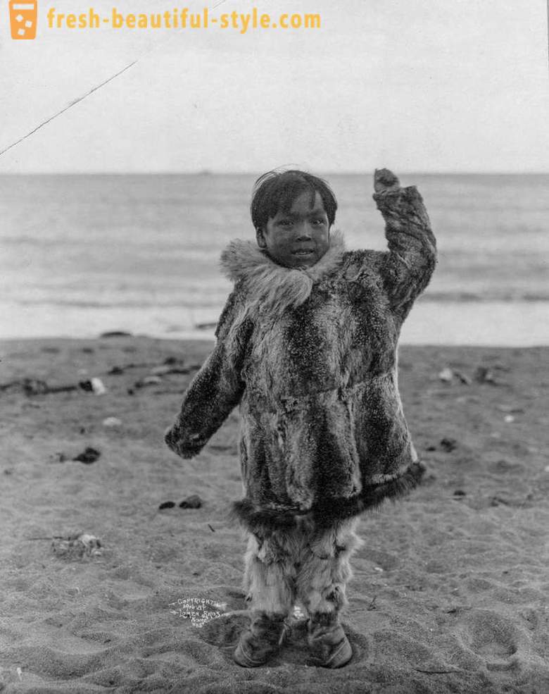 Alaskan eskimoiden on korvaamaton historiallisia valokuvia 1903 - 1930 vuotta