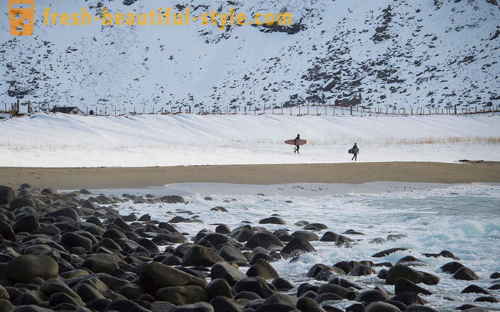 Extreme Arctic surffaajien