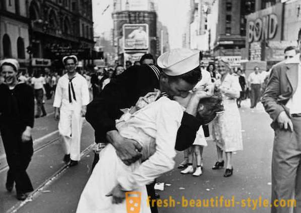 Uskonnolliset suudelma kaapattu valokuvafilmille
