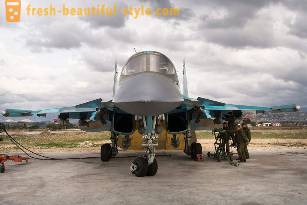Venäjän ilmavoimat Aviation Base Syyriassa