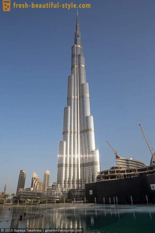 Burj Khalifa - pilvenpiirtäjä №1