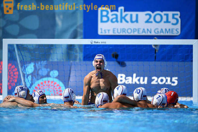Ensimmäinen Euroopan kisoissa Bakussa