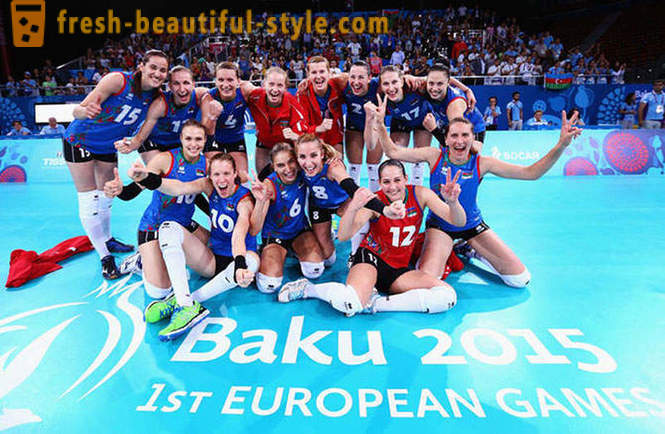 Ensimmäinen Euroopan kisoissa Bakussa