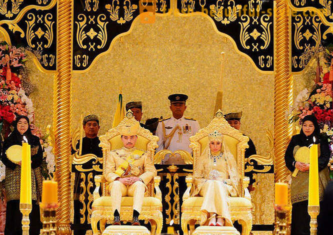 Luksusta häät tulevaisuuden Brunein sulttaanin