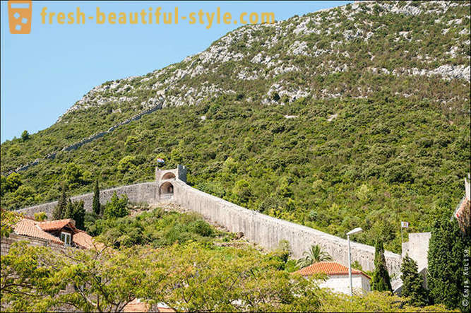 Kävele Kiinan muuri Kroatian niemimaalla