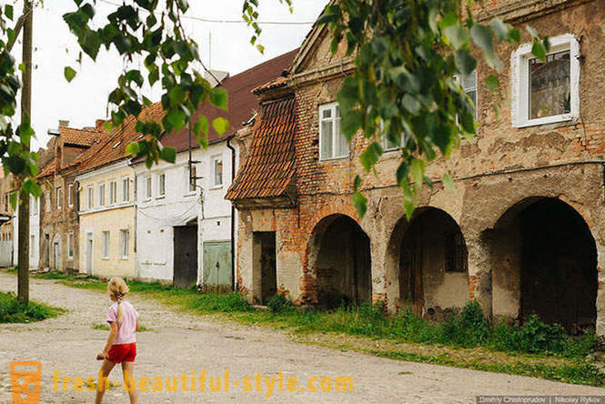 Kävele vanha saksalainen kaupunki Kaliningradin alue