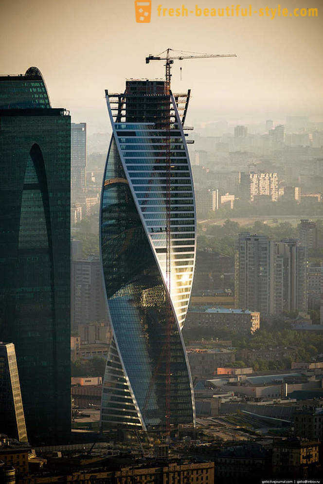 Moskova korkeudesta