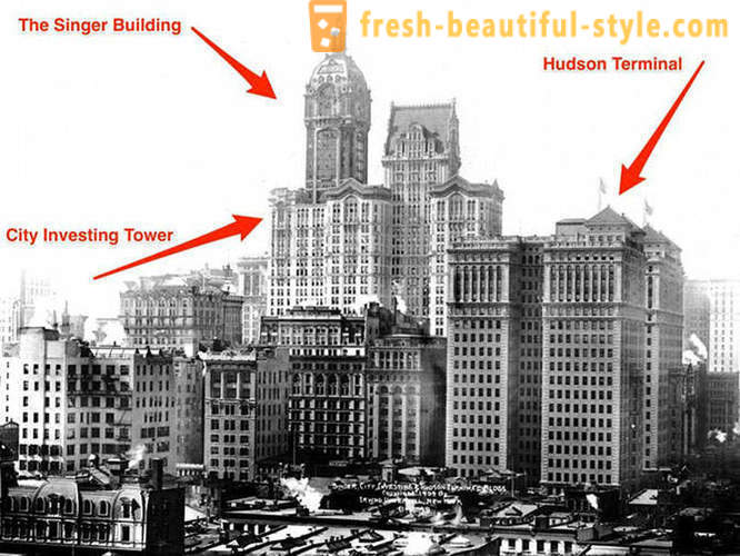 Kaunis vanha rakennus New Yorkissa, joita ei enää ole