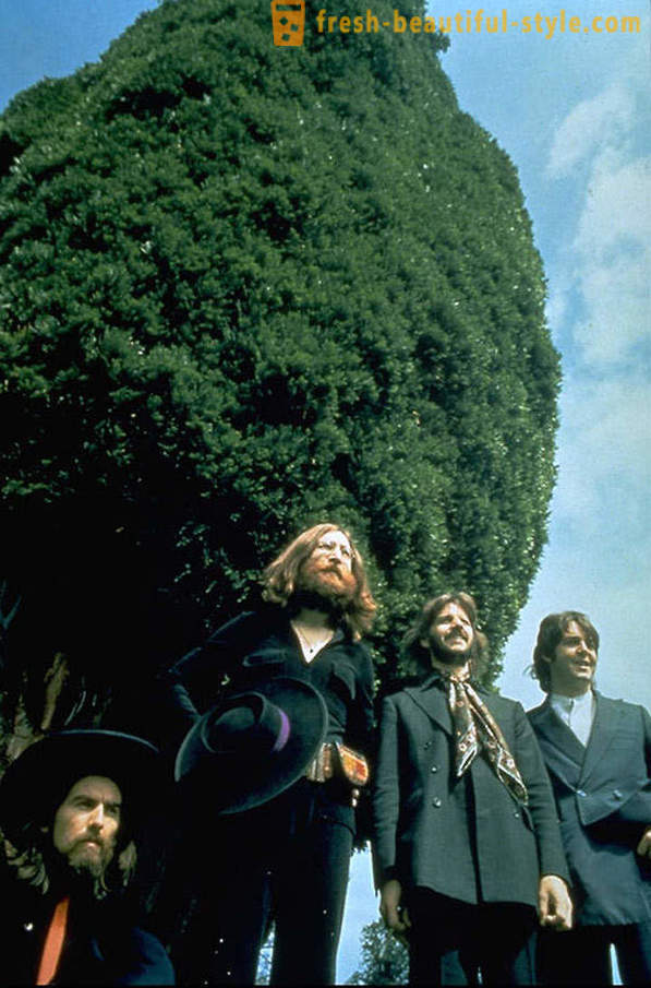 Viimeisessä kuvassa ampua Beatles