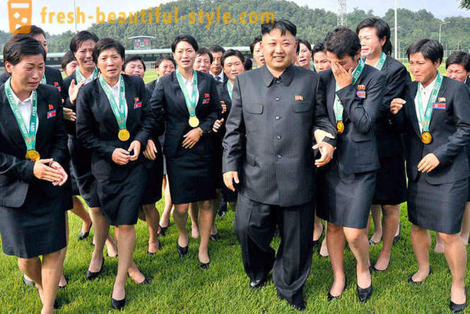 Suosikki naisten pohjoiskorealaisten