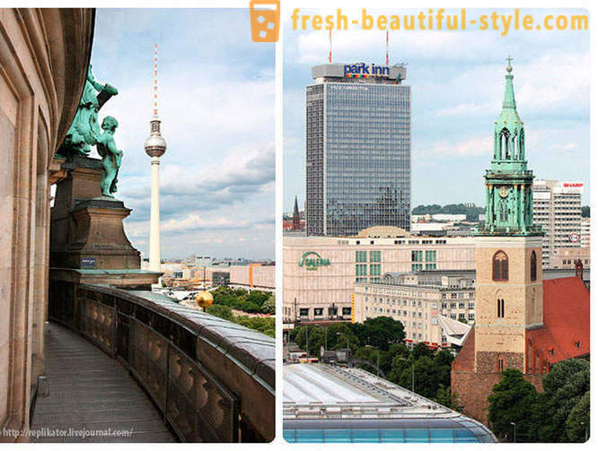 Berliini korkealta Berliinin tuomiokirkko