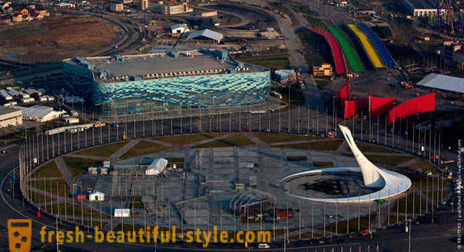 Olympic Park ja helikopteri