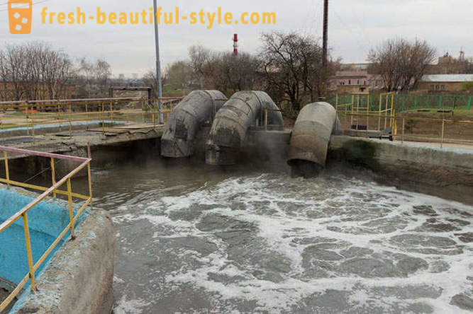 Kuten puhdistettu jätevesi Moskovassa