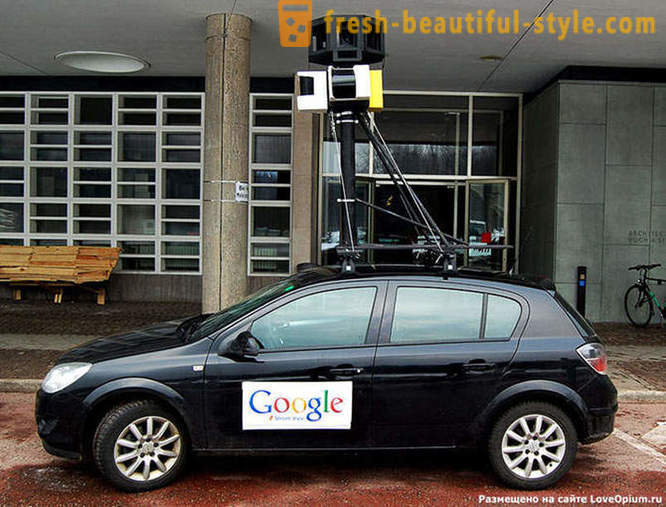 Google tekee panoraama katutason kuvat