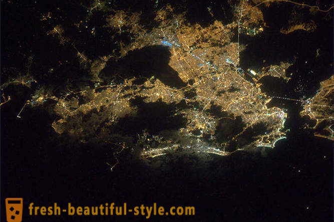 Yö kaupungit avaruudesta - uusin kuvia ISS