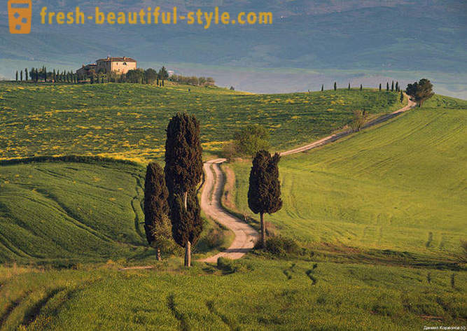 Taivaan alla Toscanan kevät