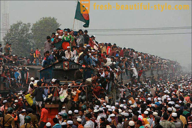 Dhaka - pääoman Bangladeshin hämmästyttävä