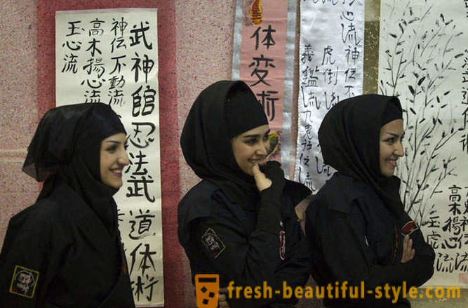 Iranin naisten ninjoja
