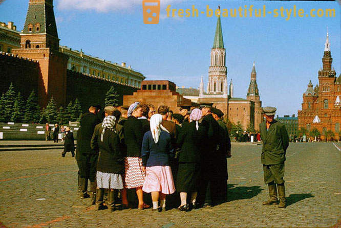 Moskova, 1956, valokuvissa Jacques Dyupake