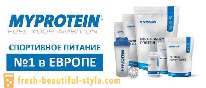 Myprotein: arvostelua Sports Nutrition
