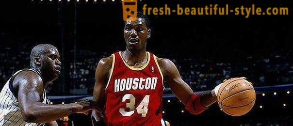 Hakeem Olajuwon - yksi parhaista keskus NBA historian