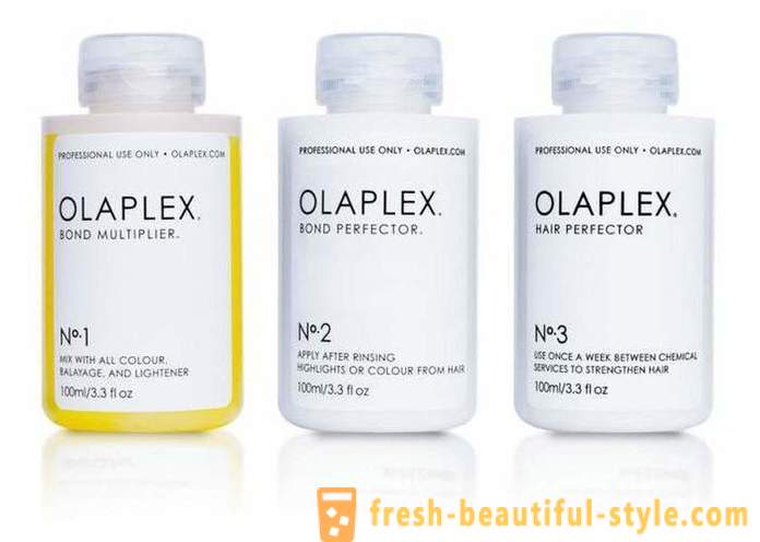 Keinot palauttaa hiusten Olaplex: arvostelut