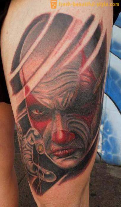 Joker Tattoo: symboleja ja kuvia