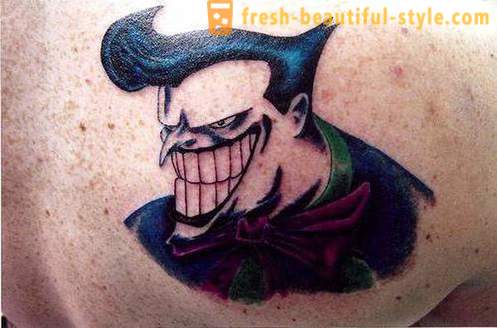 Joker Tattoo: symboleja ja kuvia