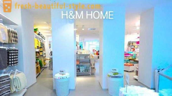 H & M-myymälän Moskovassa, osoite, tuotevalikoima