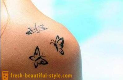 Pienet tatuoinnit tytöille: erilaisia ​​vaihtoehtoja ja ominaisuuksia puettavat kuvat