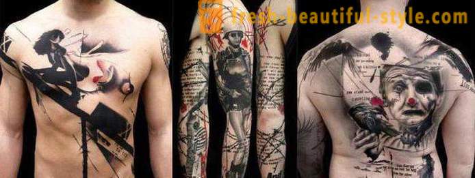 Tatuointi thrash Polka: Ominaisuudet