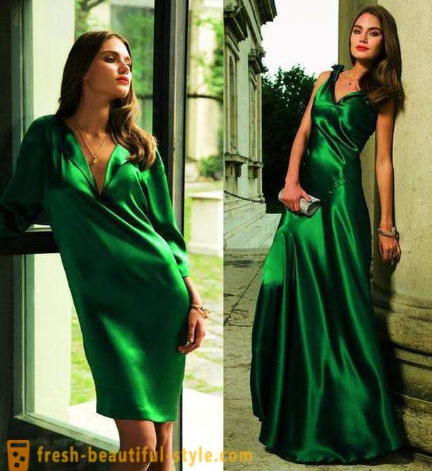 Vuodesta mitä pukea Emerald pukeutua? Meikki, manikyyri, juhlakengät emerald