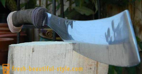 Miten tehdä machete (veitsi) omin käsin?