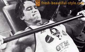 Menetelmät lihasmassan: paina Arnold