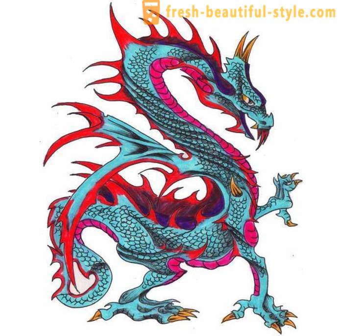 Dragon: arvo tatuointi malleja ja luonnoksia. Miten valita Dragon Tattoo?
