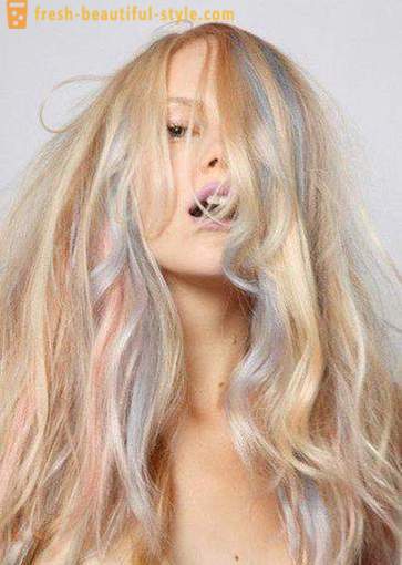 Väritys vaaleat hiukset: väri, kuva, selostuksia